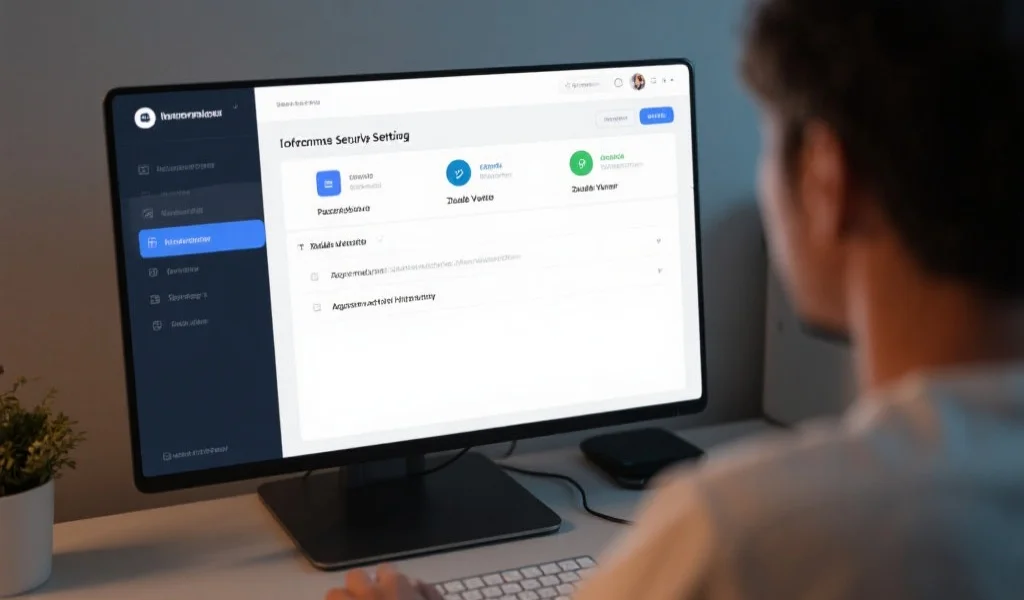 个人信息安全设置界面