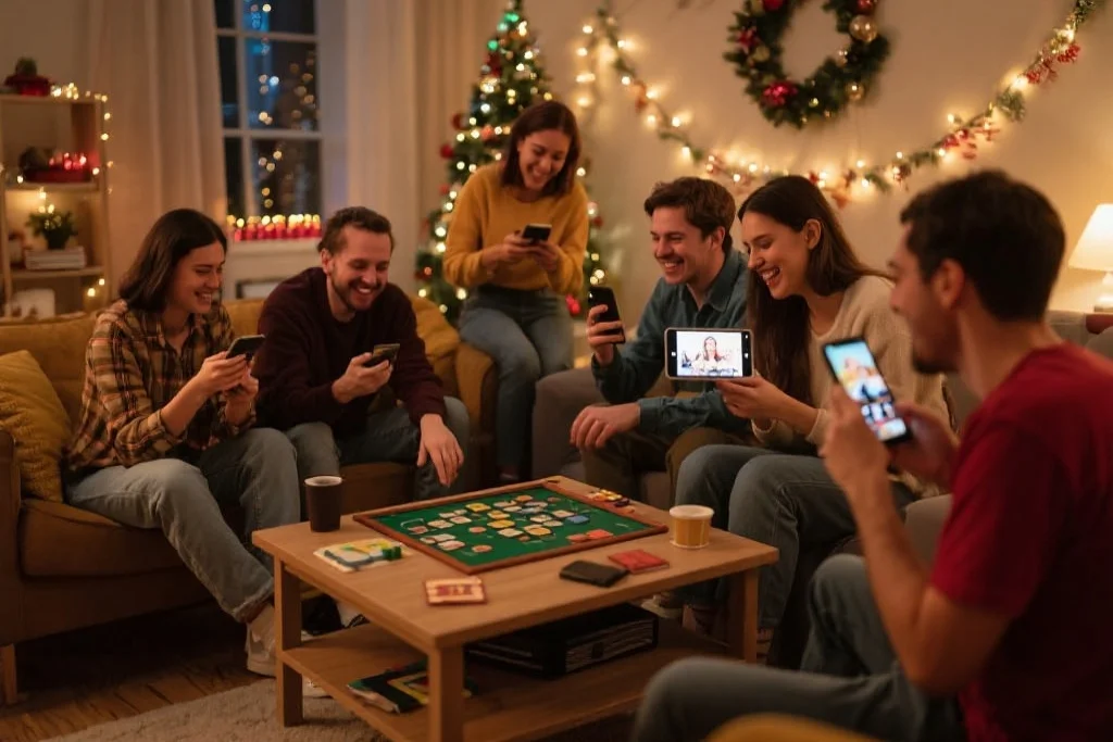 朋友们在Ng28上分享乐趣，线下互动